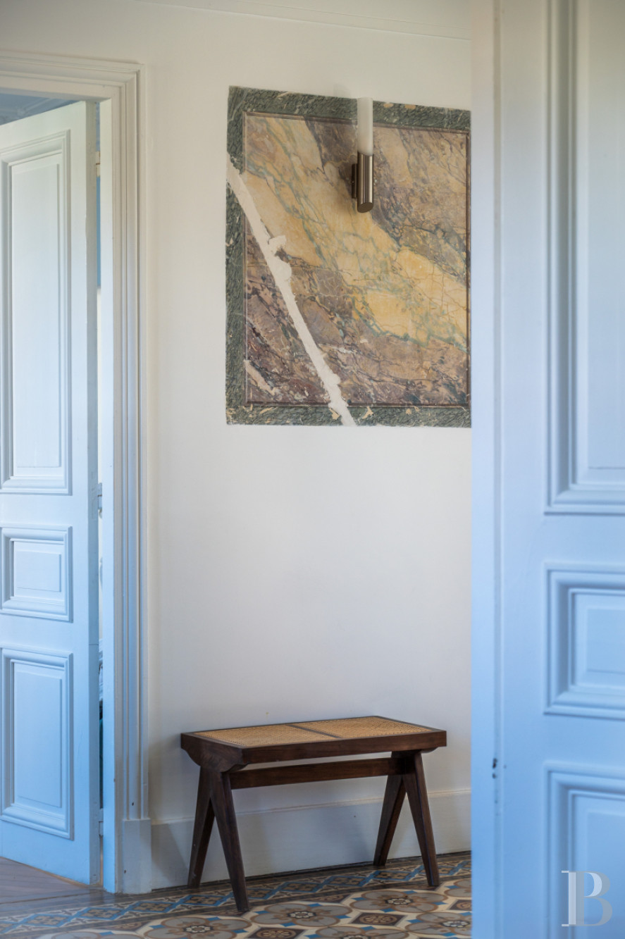 En Bourgogne, près de Chablis,  une maison de village du 19e siècle parée de briques - photo  n°24